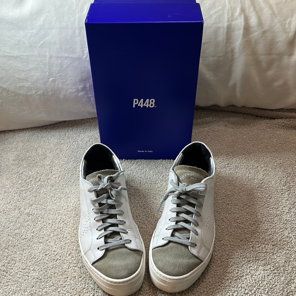 P448 Thea Leather Sneaker